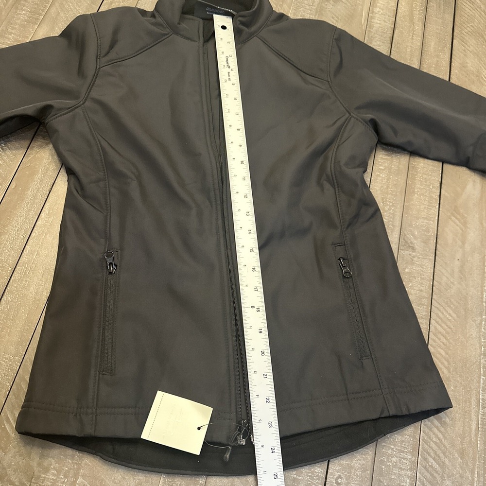 Womens Full Zip Jacket BLACK Wind/Water-Resistant Page & Tuttle -Size SMALL NWT - Picture 10 of 12